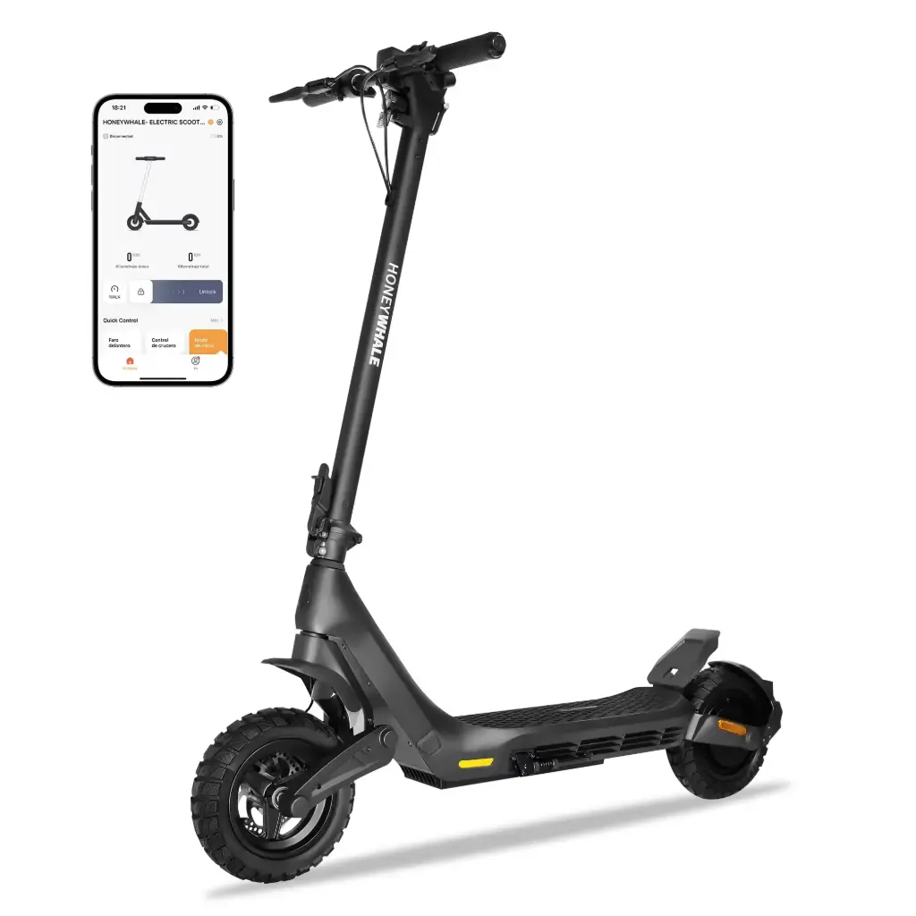 Honey Whale Scooter T1 Negro
