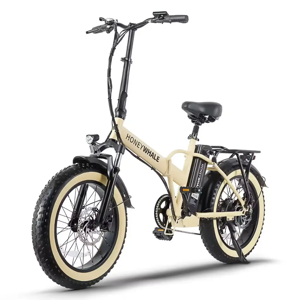 Honey Whale Bicicleta Eléctrica F6 Amarillo