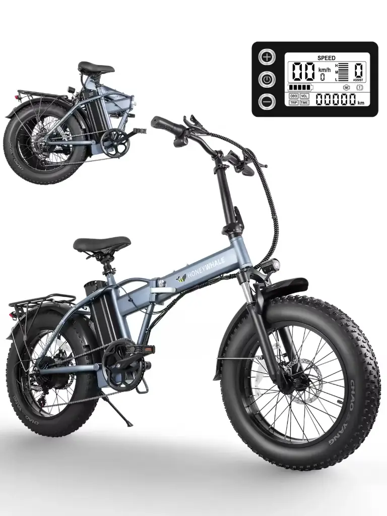 Honey Whale Bicicleta Eléctrica F6 S Gris