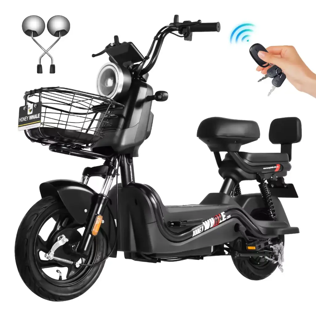 Honey Whale Motobici Eléctrica U3S Negro