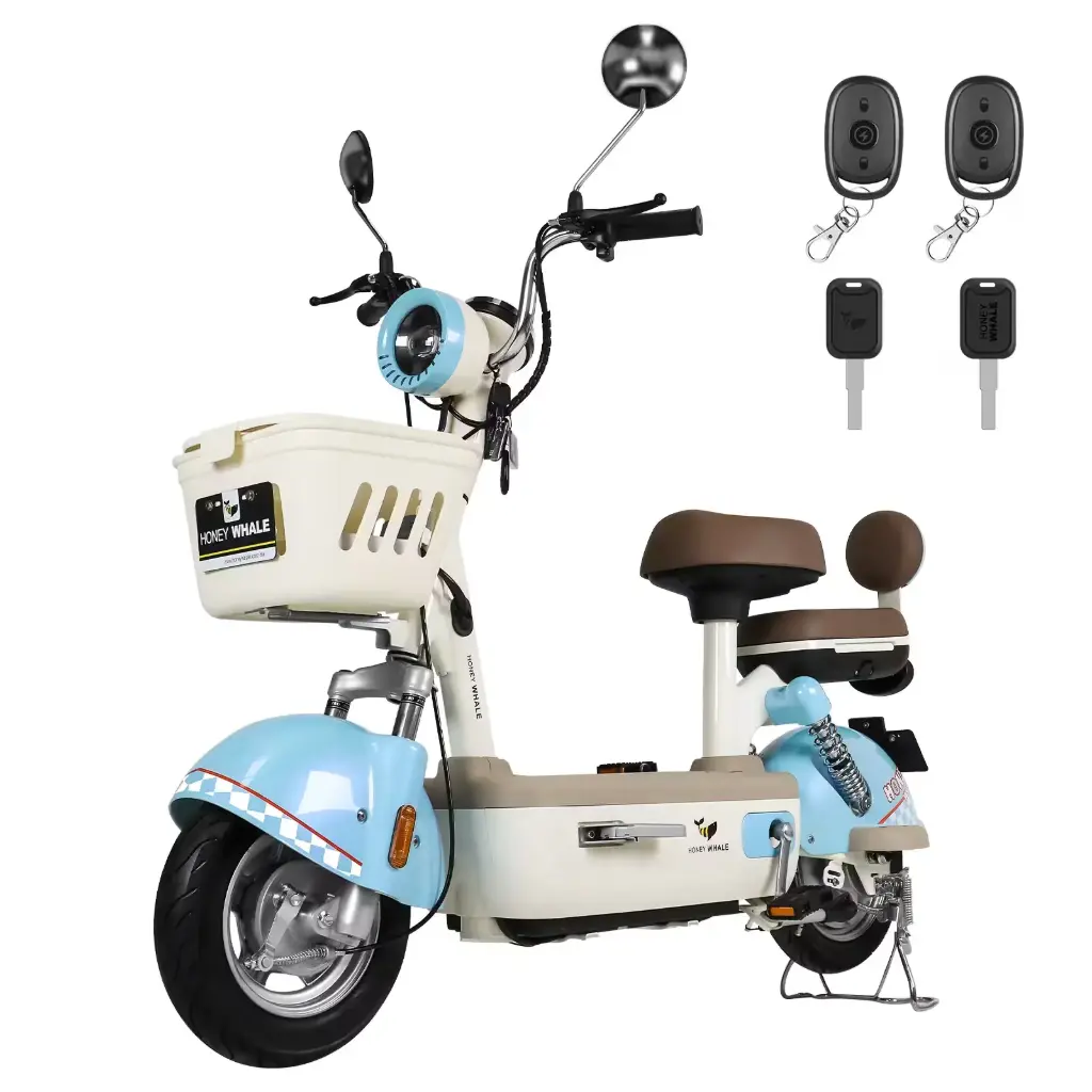 Honey Whale Motobici Eléctrica U4S Azul