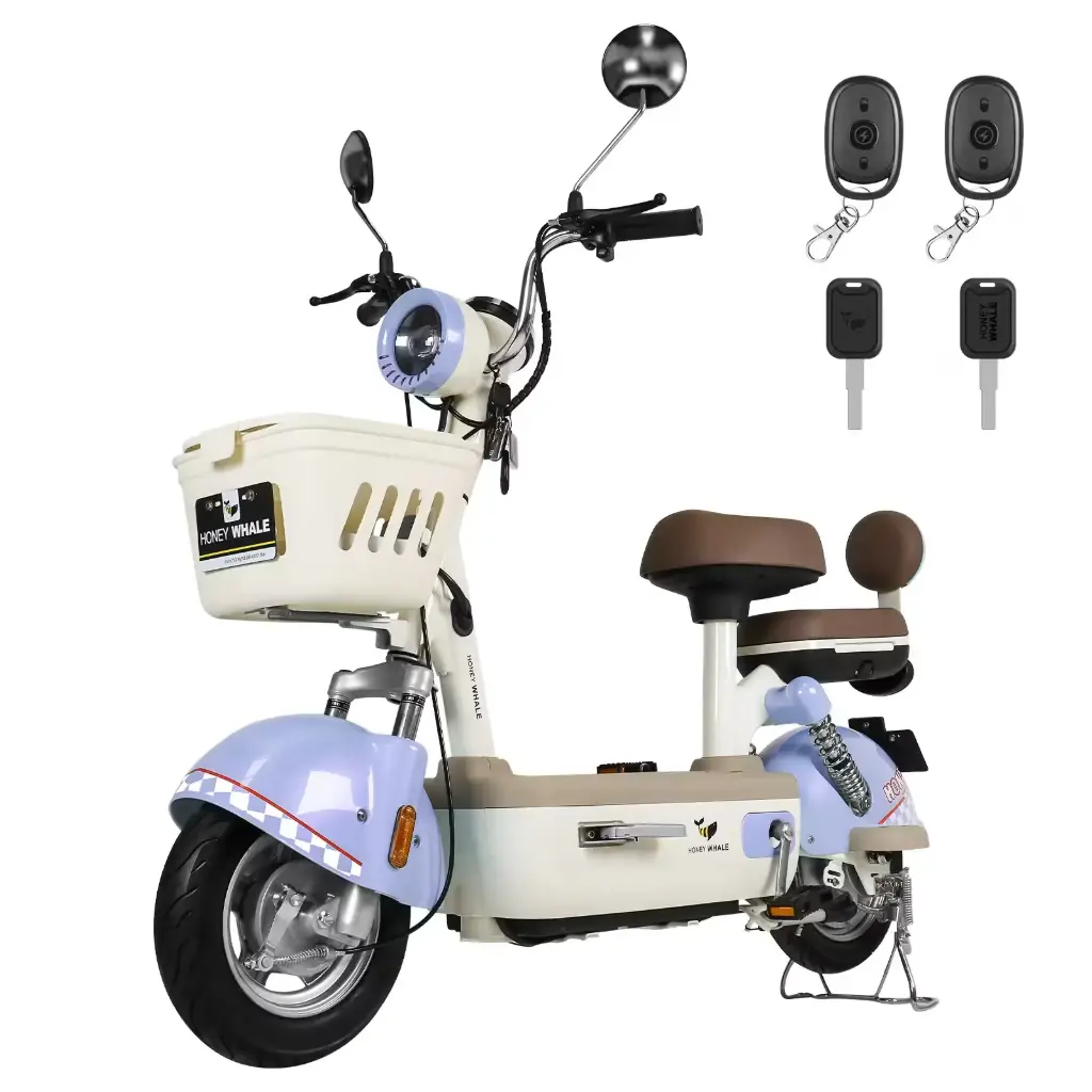 Honey Whale Motobici Eléctrica U4S Morado