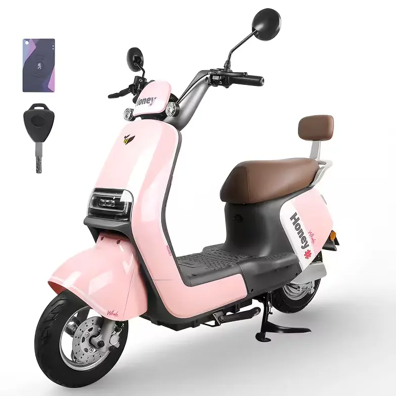Honey Whale Motobici Eléctrica U8S Rosa