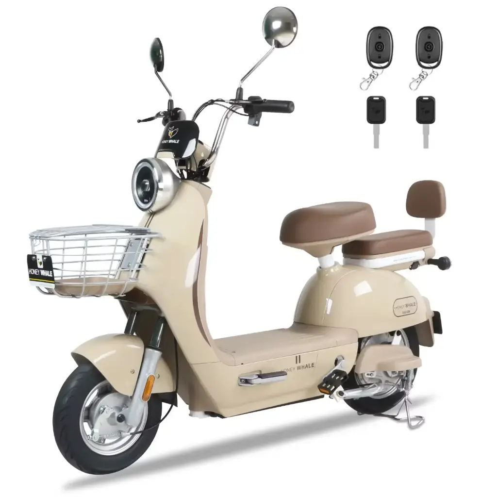 Honey Whale Motobici Eléctrica UNA Café