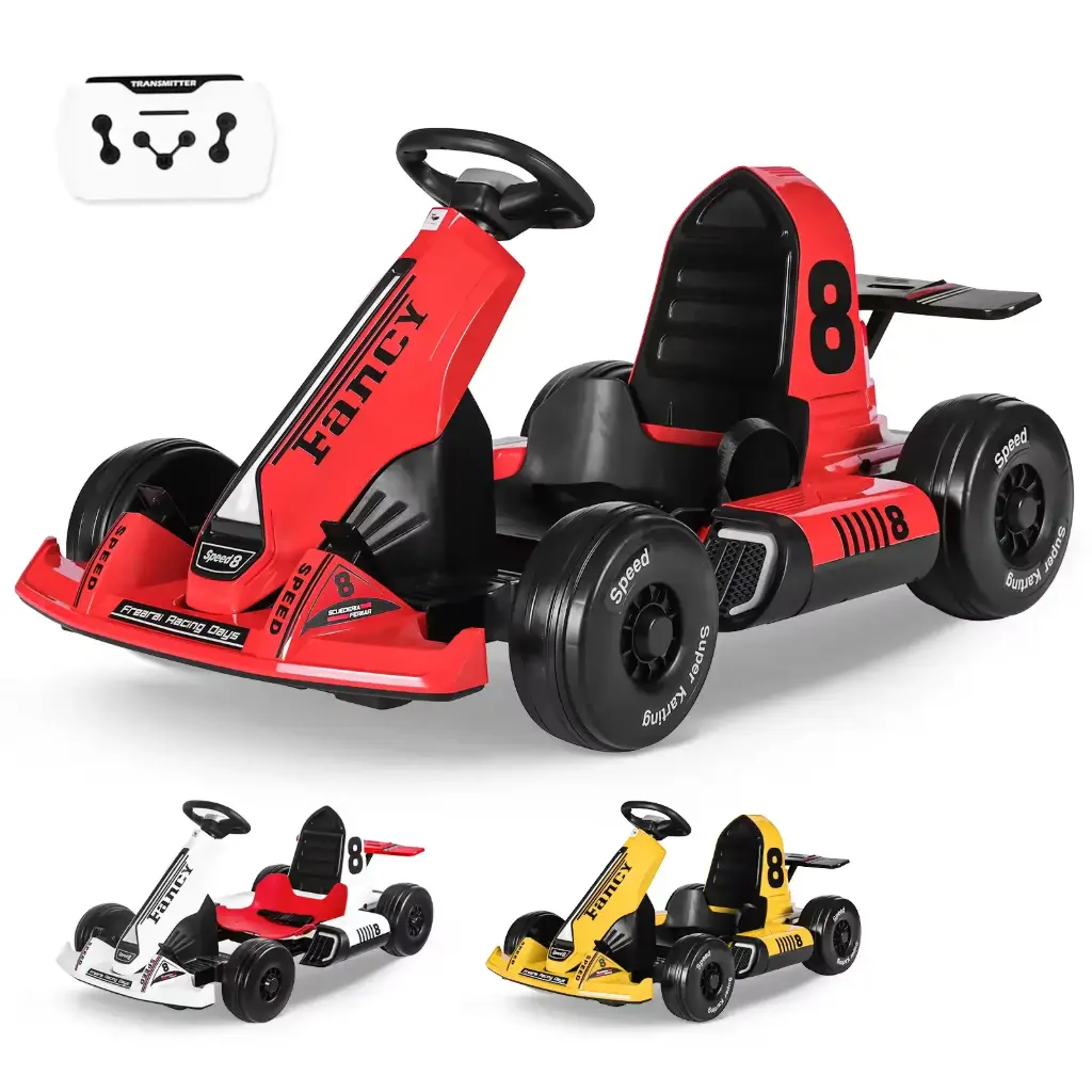 Honey Whale Montable Infantil Gokart BDQ 8 Rojo