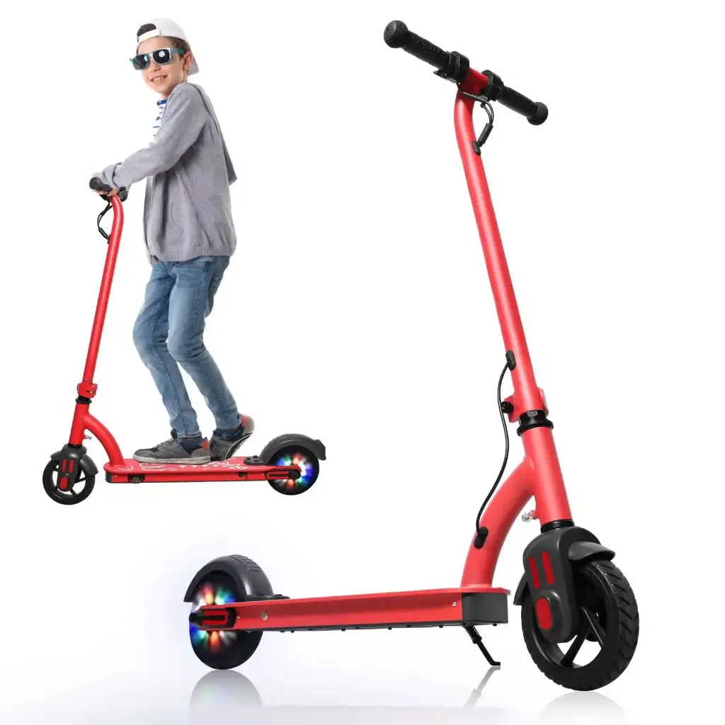 Honey Whale Scooter Infantil E6 Rojo