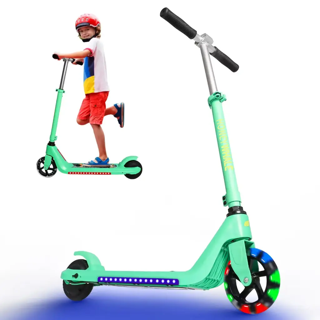 Honey Whale Scooter Infantil E8 Verde