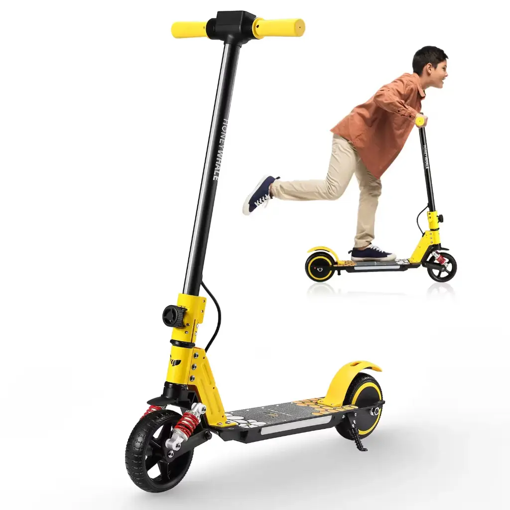 Honey Whale Scooter Infantil E10s Amarillo