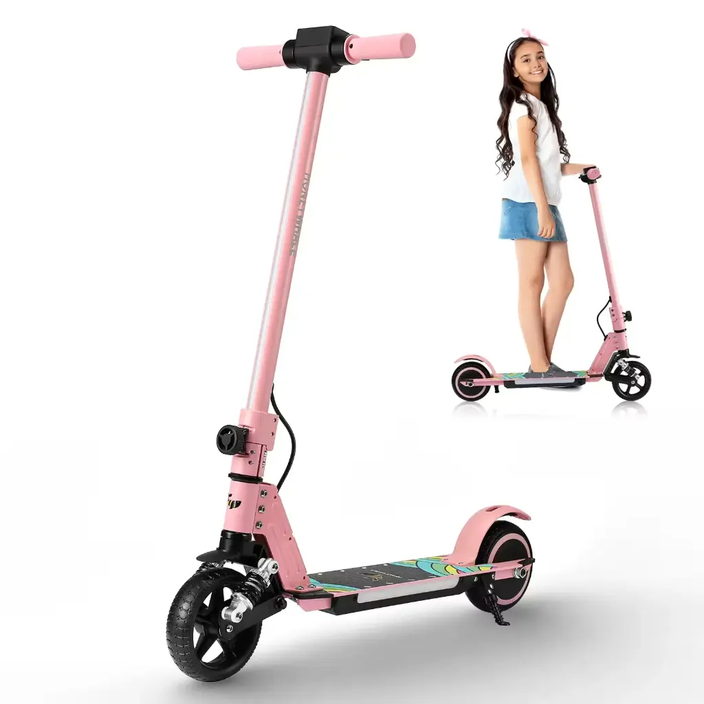 Honey Whale Scooter Infantil E10s Rosa