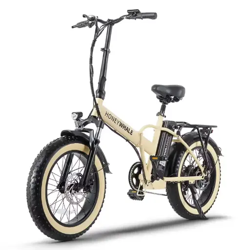 [HW-92431] Honey Whale Bicicleta Eléctrica F6 Amarillo