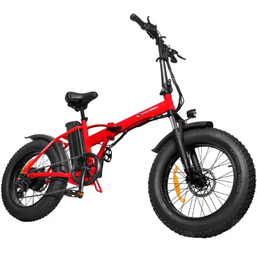 [HW-51644] Honey Whale Bicicleta Eléctrica F6 Rojo