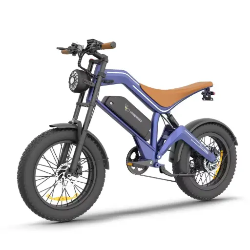 [HW-29752] Honey Whale Bicicleta Eléctrica K6 Pro Azul