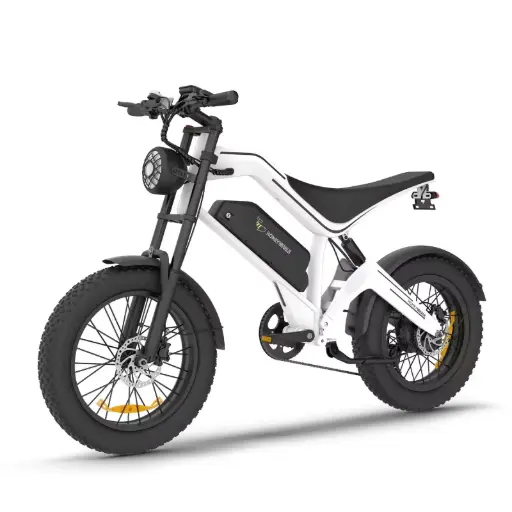 [HW-21786] Honey Whale Bicicleta Eléctrica K6 Pro Blanco