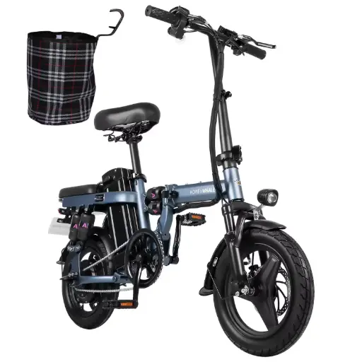 [HW-73476] Honey Whale Bicicleta Eléctrica S6-Pro-S Gris