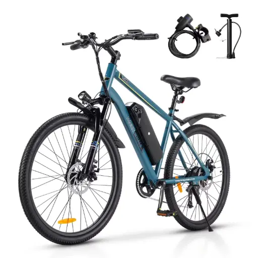 [HW-25224] Honey Whale Bicicleta Eléctrica S8 Azul