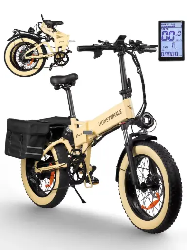 [HW-47494] Honey Whale Bicicleta Eléctrica S9 Pro Amarillo