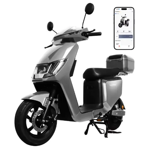 [HW-98866] Honey Whale Motobici Eléctrica i009 Gris