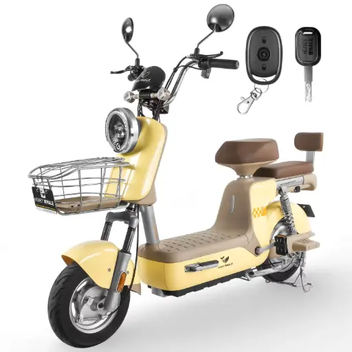 [HW-97575] Honey Whale Motobici Eléctrica U3 Pro Amarillo