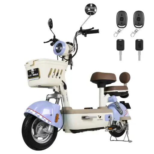 [HW-87165] Honey Whale Motobici Eléctrica U4S Morado