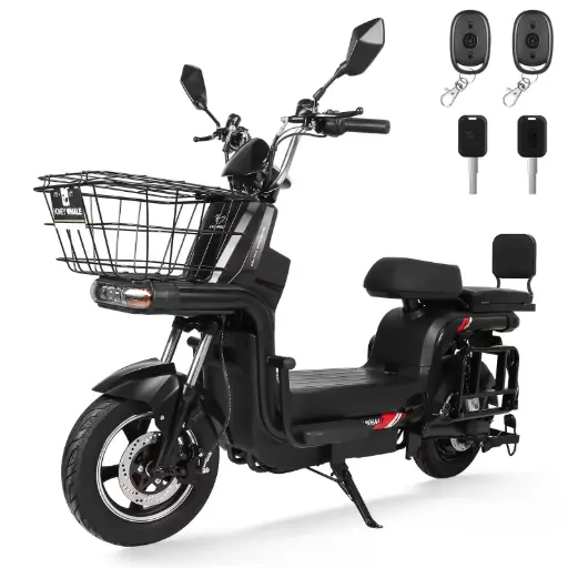 [HW-33691] Honey Whale Motobici Eléctrica U7S Negro