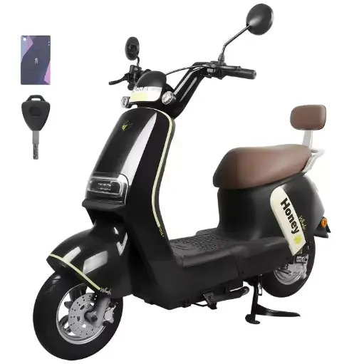 [HW-98577] Honey Whale Motobici Eléctrica U8S Negro