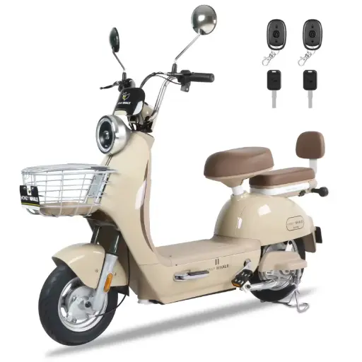 [HW-33387] Honey Whale Motobici Eléctrica UNA Café