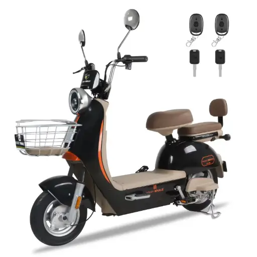 [HW-39167] Honey Whale Motobici Eléctrica UNA Negro