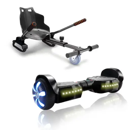 [HW-37153] Honey Whale Hoverboard K1 Max Negro