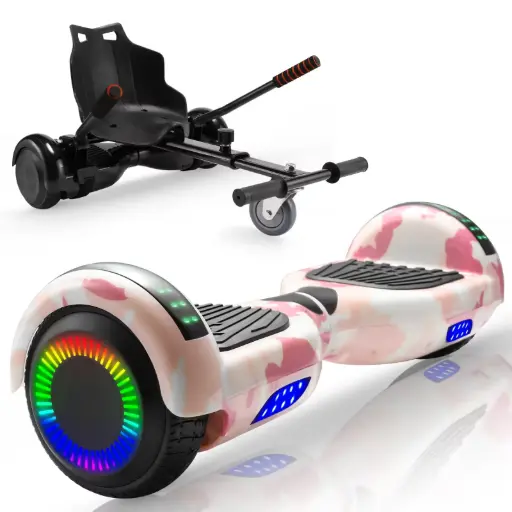 [HW-72666] Honey Whale Hoverboard Z1 Max Rosa