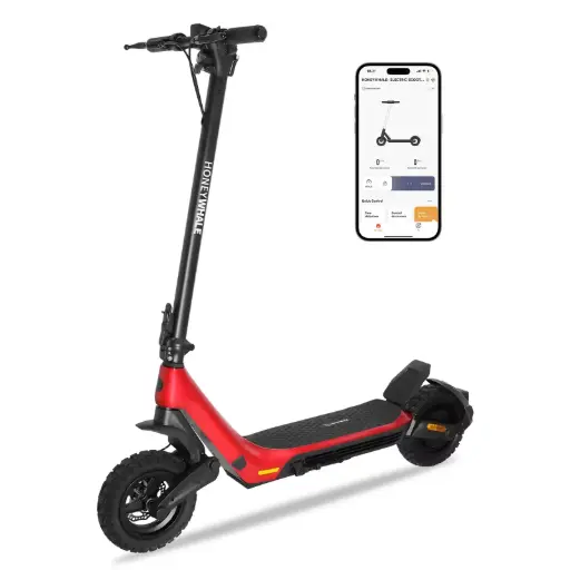 [HW-31348] Honey Whale Scooter T1 Rojo