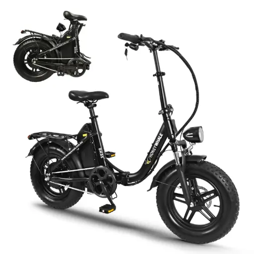 [HW-89655] Honey Whale Bicicleta Eléctrica Bk05 Negro